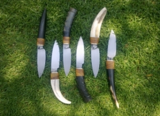Horn and Tusk handle set